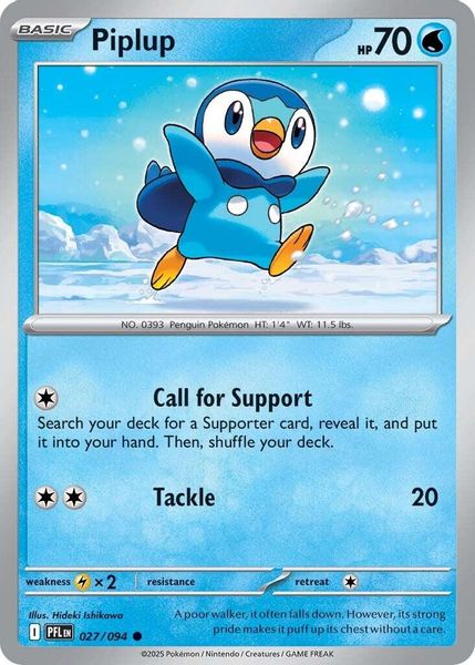 Piplup - Mega Evolução – Fogo Fantasmagórico