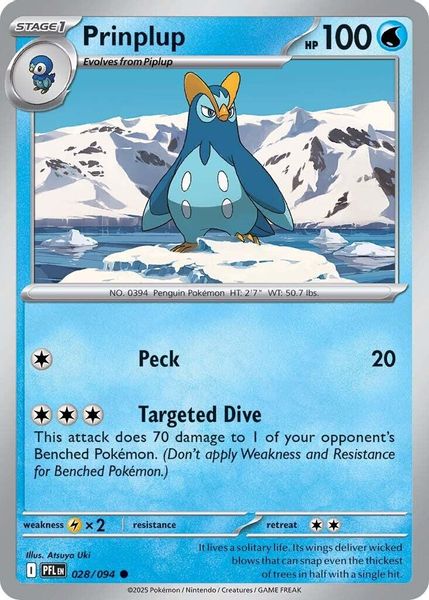 Prinplup - Mega Evolução – Fogo Fantasmagórico