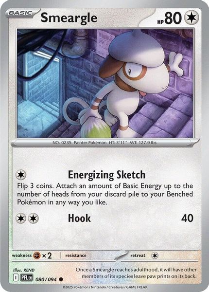 Smeargle - Mega Evolução – Fogo Fantasmagórico