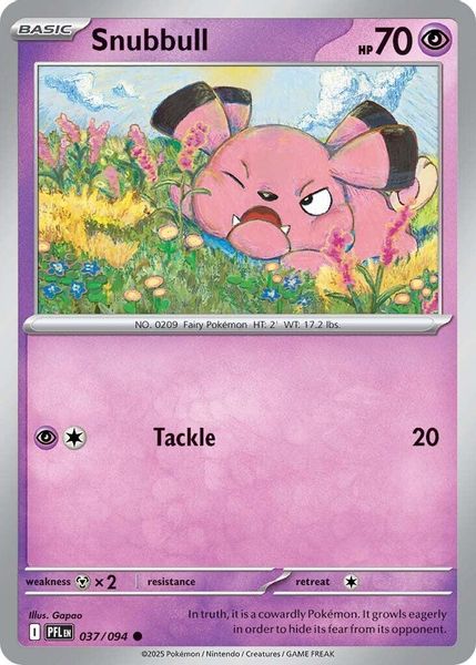 Snubbull - Mega Evolução – Fogo Fantasmagórico