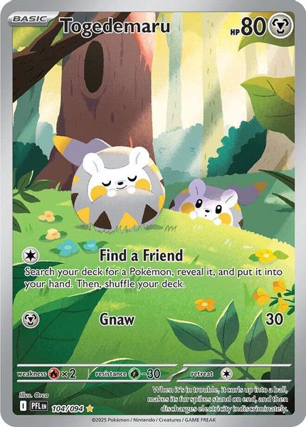 Togedemaru - Mega Evolução – Fogo Fantasmagórico