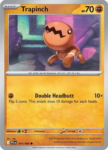 Trapinch - Mega Evolução – Fogo Fantasmagórico