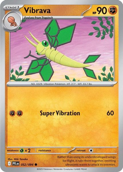 Vibrava - Mega Evolução – Fogo Fantasmagórico