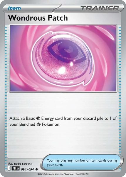 Wondrous Patch - Mega Evolução – Fogo Fantasmagórico