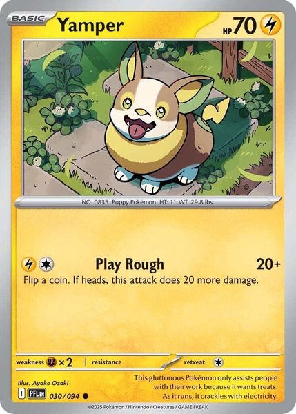 Yamper - Mega Evolução – Fogo Fantasmagórico