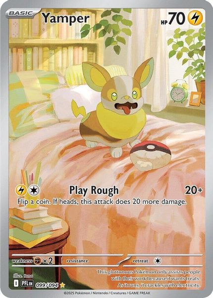 Yamper - Mega Evolução – Fogo Fantasmagórico