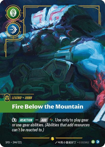 Ornn - Fire Below the Mountain (Overnumbered)