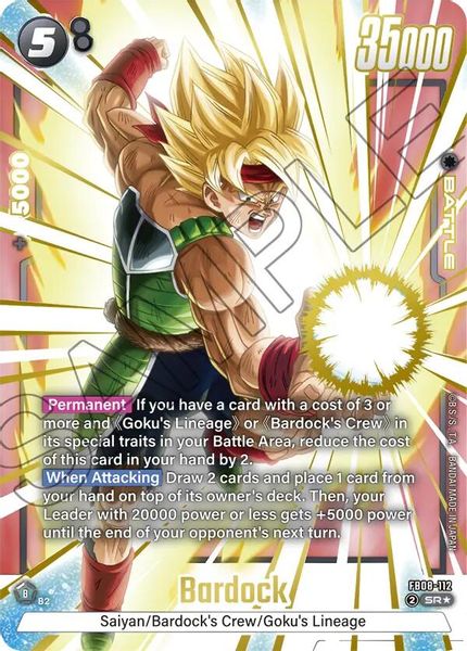 Bardock - FB08-112 (Alternate Art)