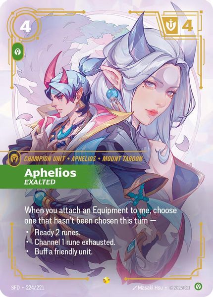 Aphelios - Exalted (Overnumbered)