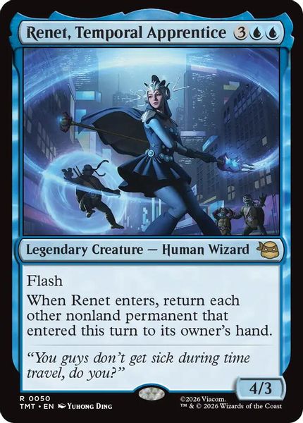 Renet, Temporal Apprentice - Teenage Mutant Ninja Turtles