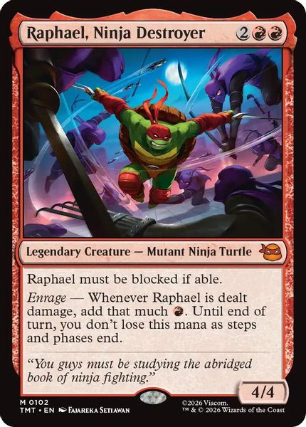 Raphael, Ninja Destroyer
