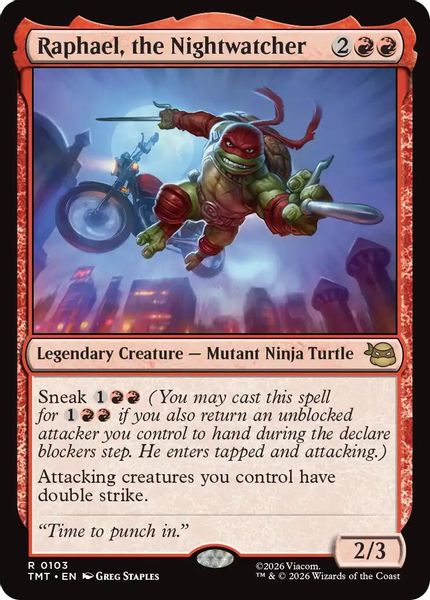 Raphael, the Nightwatcher - Teenage Mutant Ninja Turtles