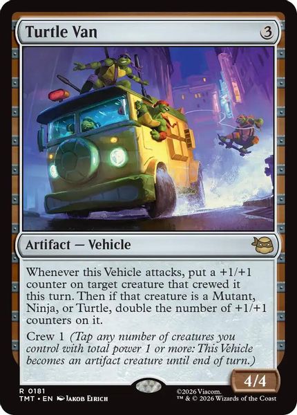 Turtle Van - Teenage Mutant Ninja Turtles