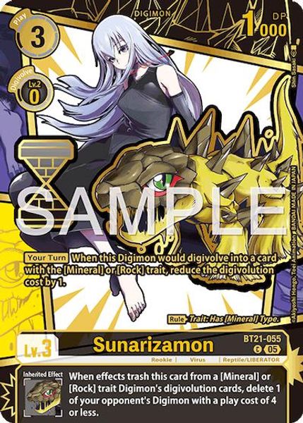 Sunarizamon (Rare Pull)