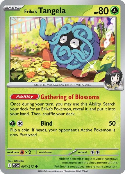 Erika's Tangela - Mega Evolução – Heróis Excelsos