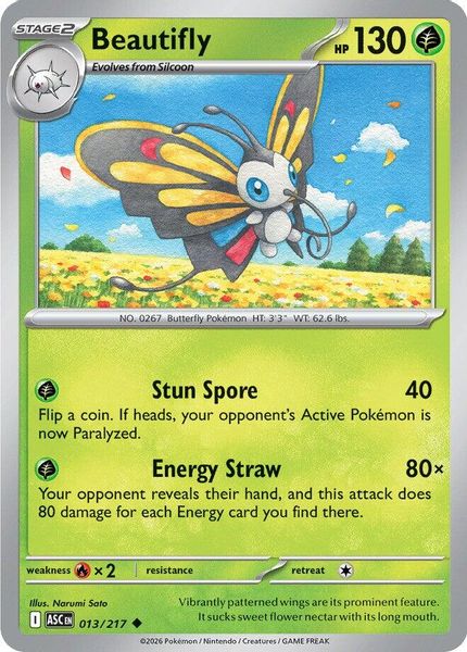 Beautifly - Mega Evolução – Heróis Excelsos