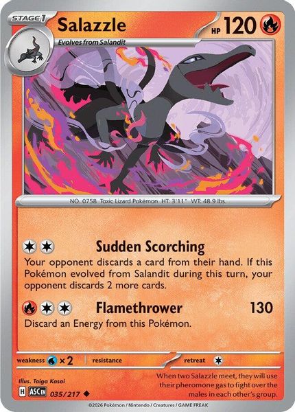 Salazzle - Mega Evolução – Heróis Excelsos