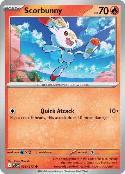 Scorbunny - Mega Evolução – Heróis Excelsos