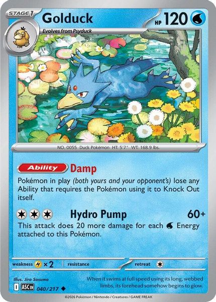 Golduck - Mega Evolução – Heróis Excelsos