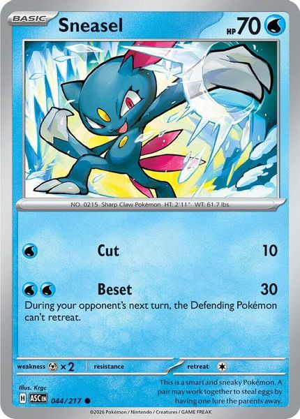 Sneasel - Mega Evolução – Heróis Excelsos