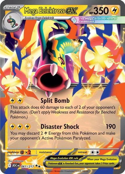 Mega Eelektross ex - Mega Evolução – Heróis Excelsos