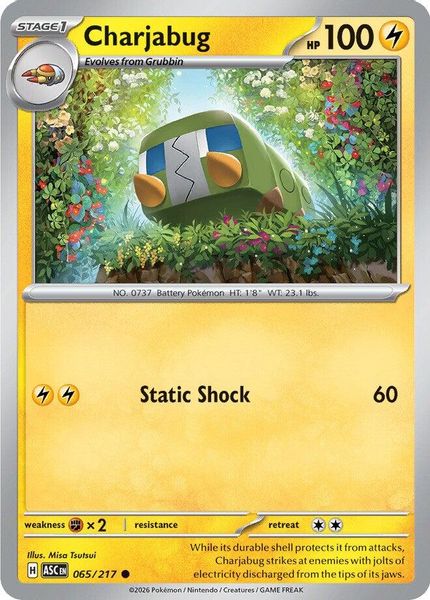 Charjabug - Mega Evolução – Heróis Excelsos