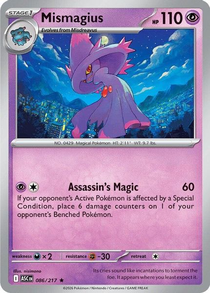 Mismagius - Mega Evolução – Heróis Excelsos