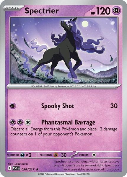 Spectrier - Mega Evolução – Heróis Excelsos