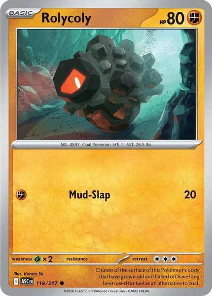 Rolycoly - Mega Evolução – Heróis Excelsos
