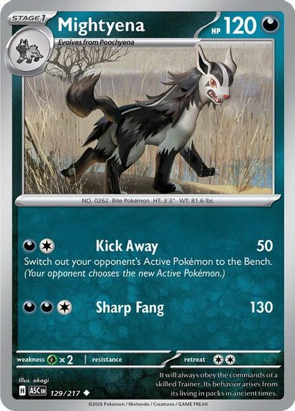 Mightyena - Mega Evolução – Heróis Excelsos
