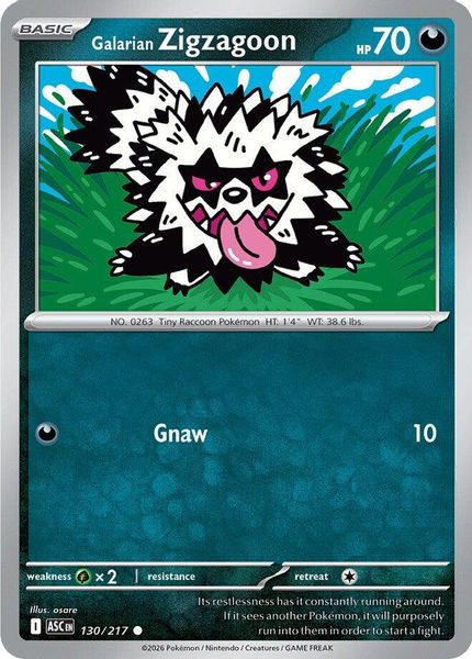 Galarian Zigzagoon - Mega Evolução – Heróis Excelsos
