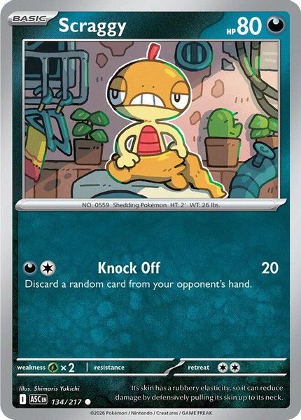 Scraggy - Mega Evolução – Heróis Excelsos