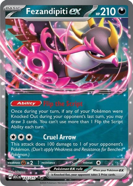 Fezandipiti ex - Mega Evolução – Heróis Excelsos
