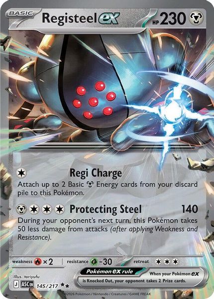 Registeel ex - Mega Evolução – Heróis Excelsos