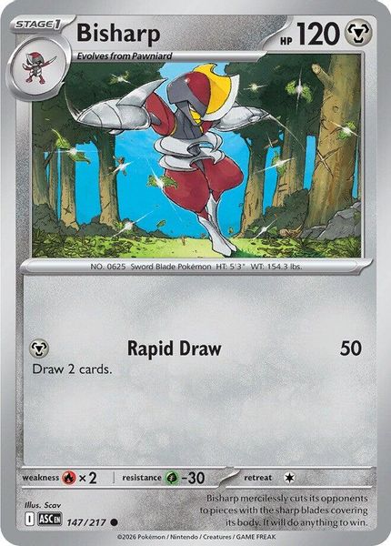 Bisharp - Mega Evolução – Heróis Excelsos