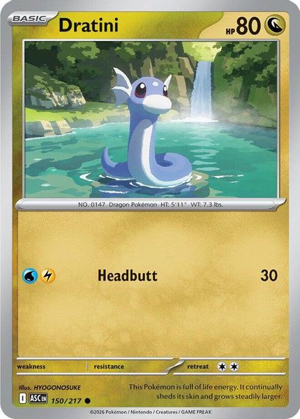 Dratini - Mega Evolução – Heróis Excelsos