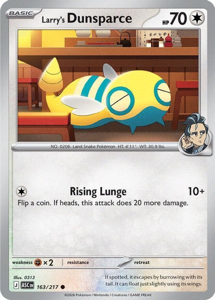 Larry's Dunsparce - Mega Evolução – Heróis Excelsos
