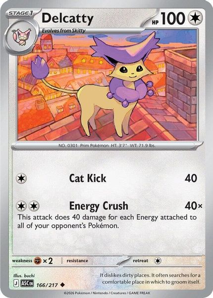 Delcatty - Mega Evolução – Heróis Excelsos