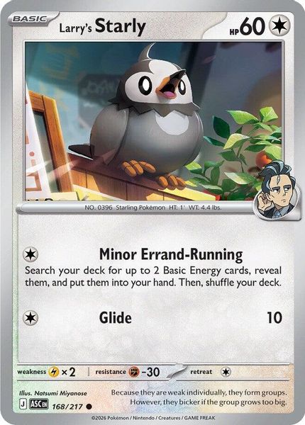 Larry's Starly - Mega Evolução – Heróis Excelsos