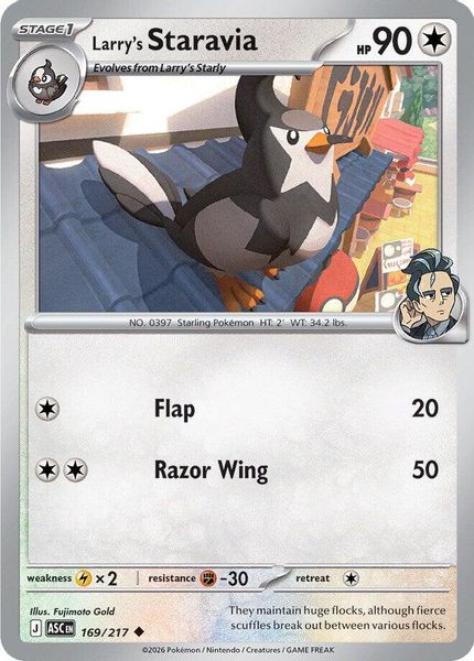 Larry's Staravia - Mega Evolução – Heróis Excelsos