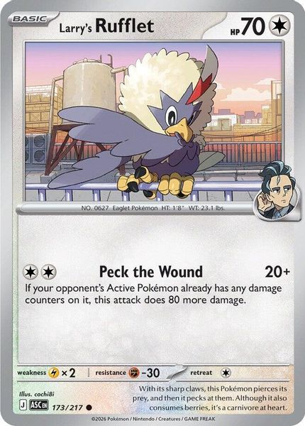 Larry's Rufflet - Mega Evolução – Heróis Excelsos