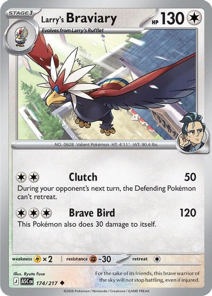 Larry's Braviary - Mega Evolução – Heróis Excelsos