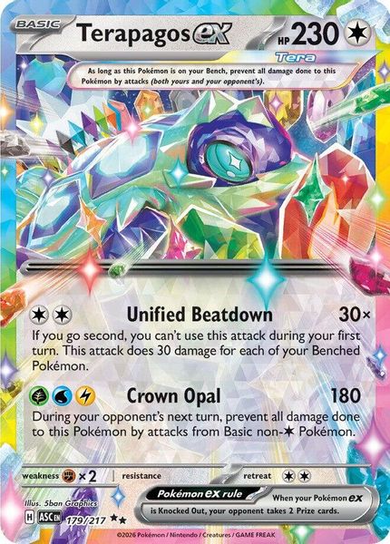 Terapagos ex - Mega Evolução – Heróis Excelsos