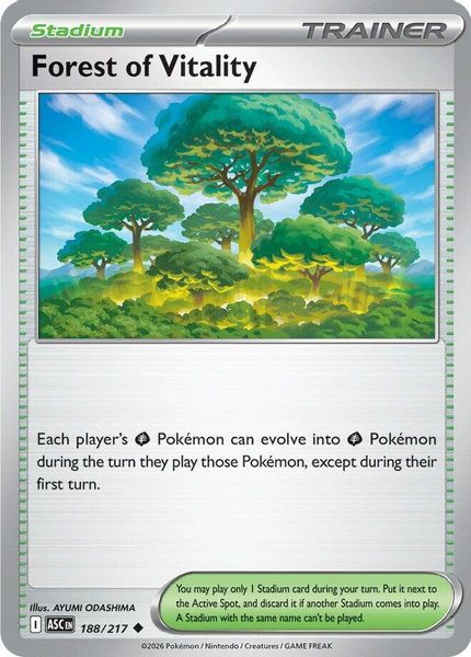Forest of Vitality - Mega Evolução – Heróis Excelsos