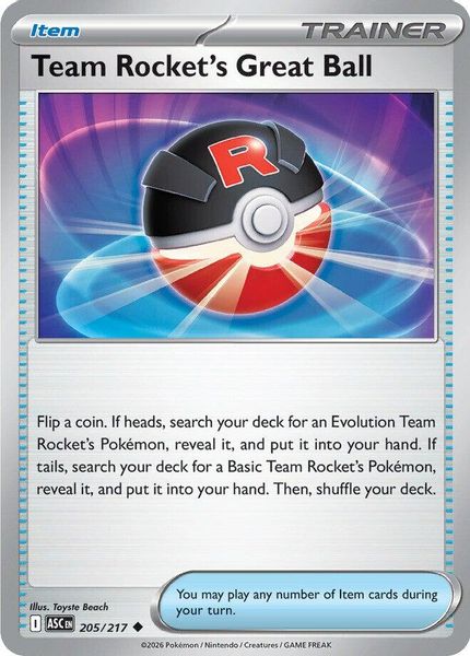 Team Rocket's Great Ball - Mega Evolução – Heróis Excelsos