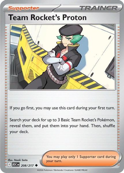 Team Rocket's Proton - Mega Evolução – Heróis Excelsos