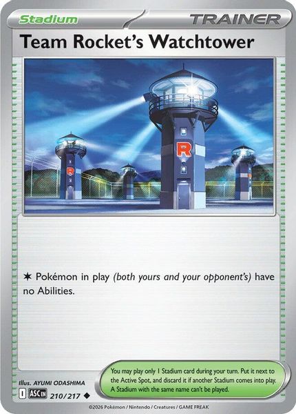 Team Rocket's Watchtower - Mega Evolução – Heróis Excelsos