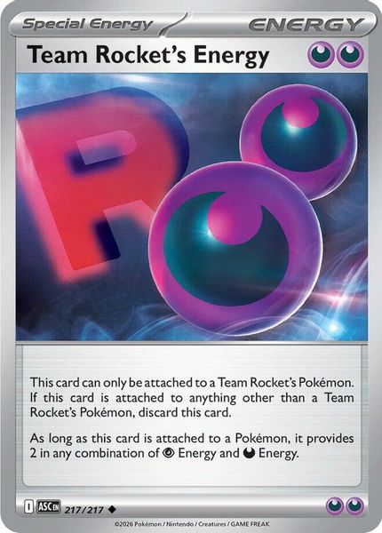 Team Rocket's Energy - Mega Evolução – Heróis Excelsos