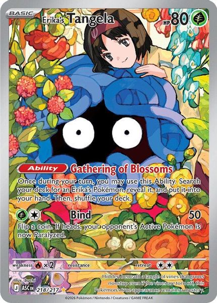 Erika's Tangela - Mega Evolução – Heróis Excelsos