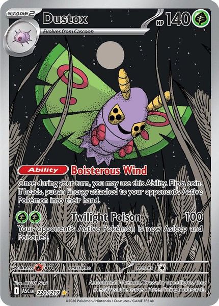 Dustox - Mega Evolução – Heróis Excelsos